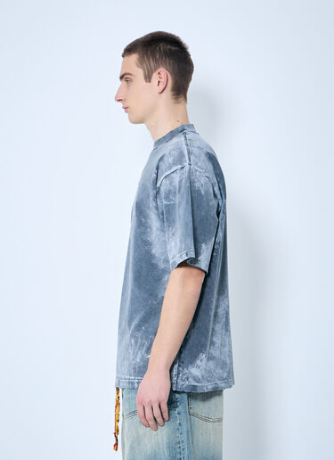 Balenciaga Logo Print T-Shirt Grey bal0159010