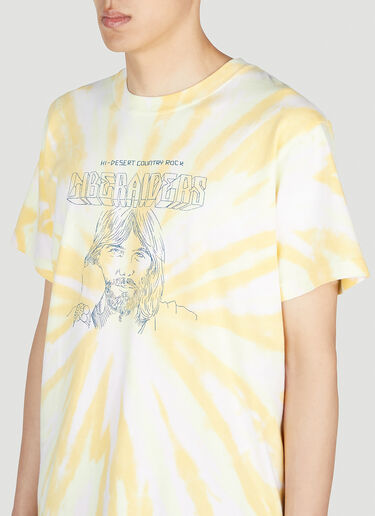 Liberaiders Americana Tie Dye T-Shirt Yellow lib0153009