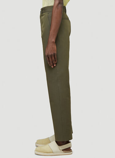 Acne Studios Classic Suit Pants Green acn0144008