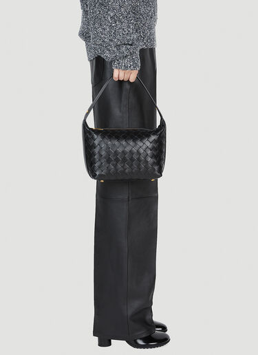 Bottega Veneta Mini Wallace Shoulder Bag Black bov0253054