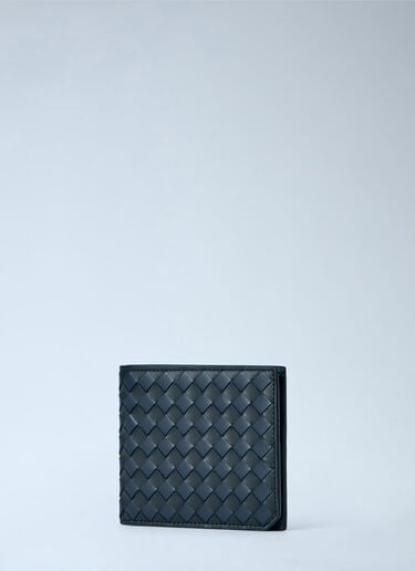 Bottega Veneta Intrecciato Piccolo Bi-Fold Wallet Black bov0164003