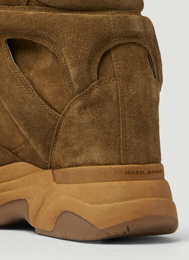 Isabel Marant Balskee Sneakers Khaki ibm0249018