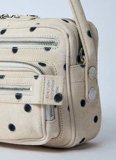 Acne Studios Camero Party Shoulder Bag White acn0261014