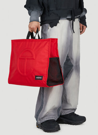 Eastpak x Telfar Shopper Large Tote Bag Red est0353008