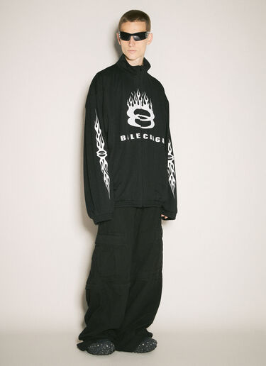 Balenciaga Tracksuit Jacket Black bal0157001