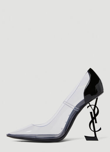 Saint Laurent Opyum Logo High Heels Black sla0248027