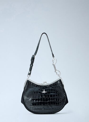 Vivienne Westwood Charm Frame Purse Black vvw0265040