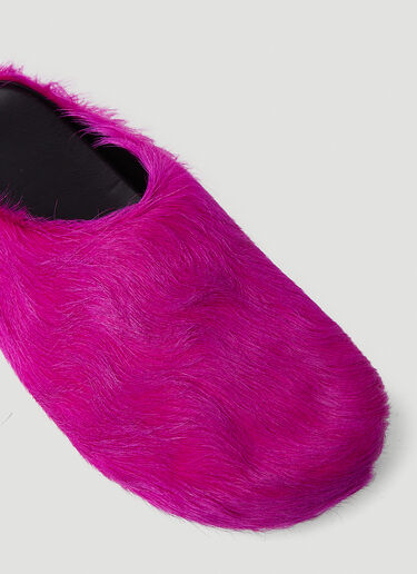 Marni Fussbett Sabot Mules Pink mni0151017