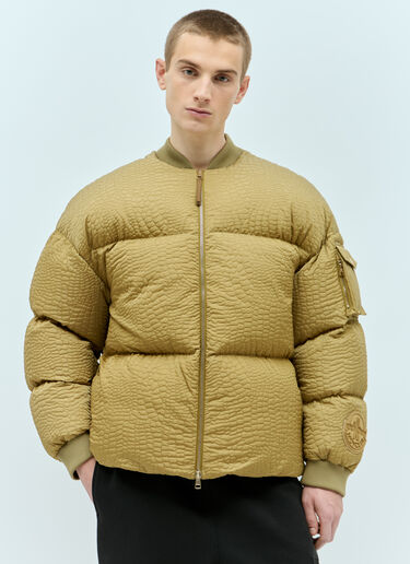 Moncler x Roc Nation designed by Jay-Z Centaurus 飞行员夹克 绿色 mrn0156004