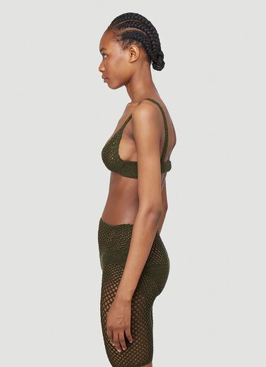 Explore Crochet Bra Isa Boulder Explore Crochet Bra Green isa0242009