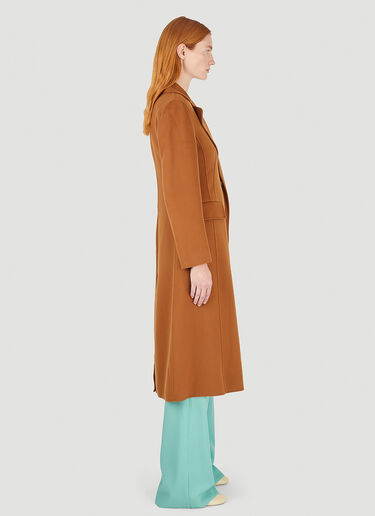 Sportmax Ezor Coat Brown spx0247007
