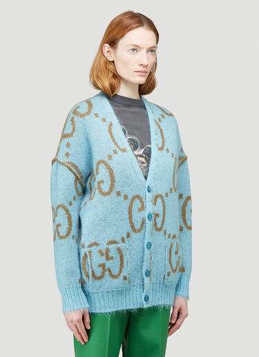 Gucci Reversible GG Cardigan Brown guc0243017