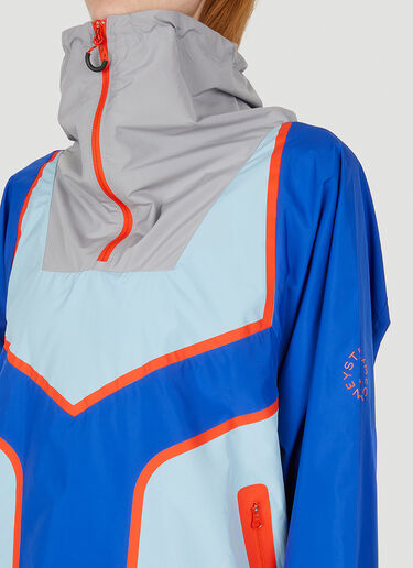 adidas by Stella McCartney High Neck Panel Jacket Blue asm0248014