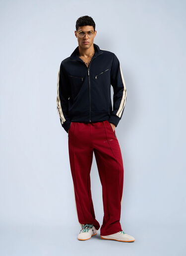 Classic Logo Zip-Up Track Pants Palm Angels Classic Logo Zip-Up Track Pants Red pma0162096