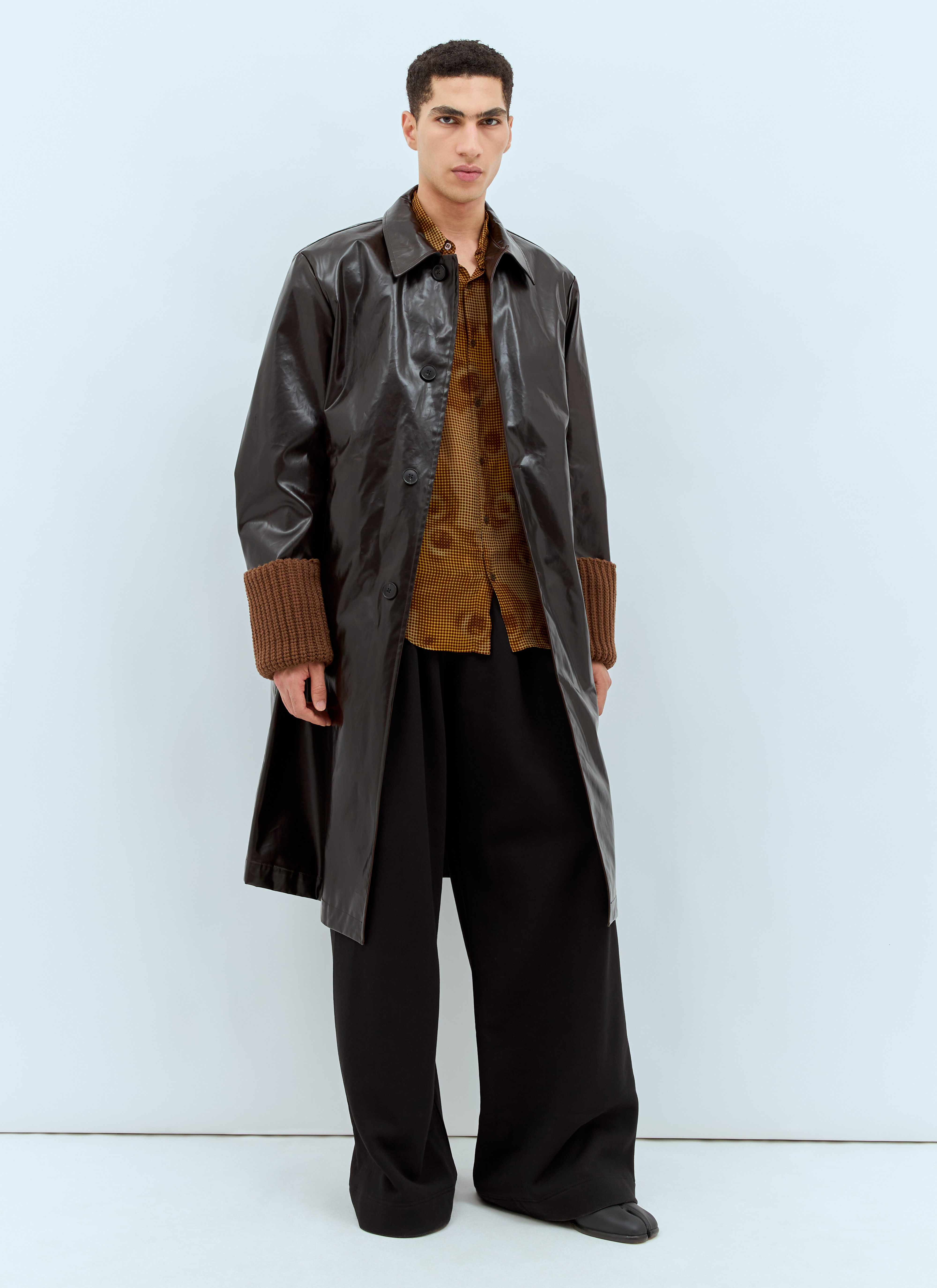 Dries Van Noten Men s Hama Wide Leg Pants in Black LN CC