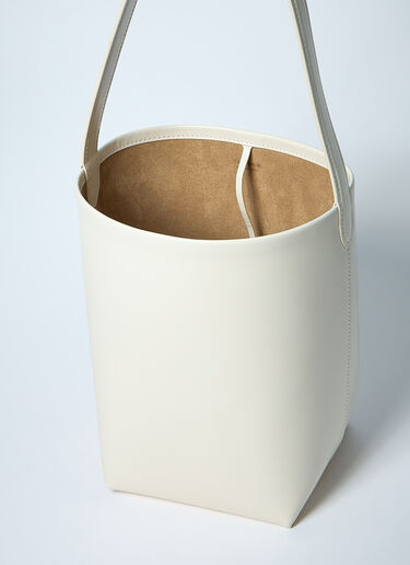 The Row Small N/S Park Tote Bag Ivory row0260050