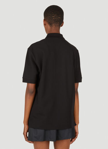 Moncler Logo Patch Polo Shirt Black mon0249017