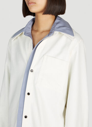 Bottega Veneta Double Layer Shirt White bov0252064