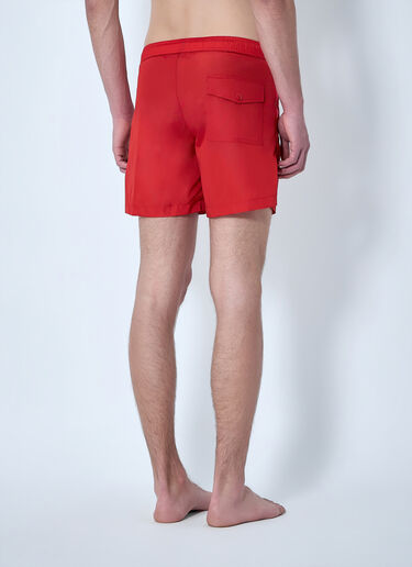Moncler Nylon Swim Shorts Red mon0164014