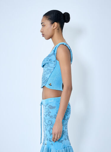 Vivienne Westwood Julia Bodice Top Blue vvw0264013