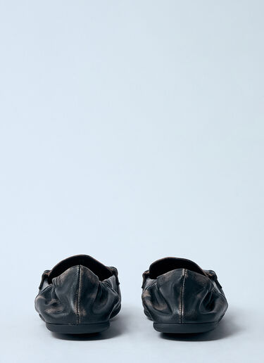 Prada Logo Plaque Loafters Black pra0260006