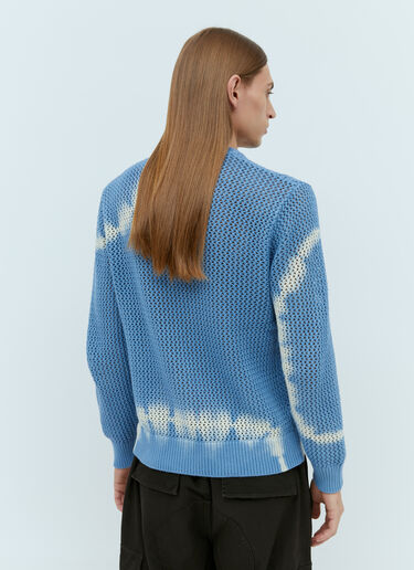 Stüssy Pigment Dyed Loose Gauge Sweater Blue sts0152054