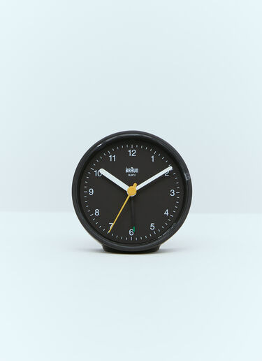 Braun BC12 클래식 아날로그 알람 시계  블랙 bru0355002