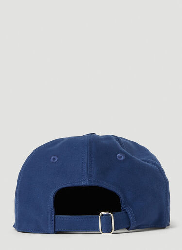Sky High Farm Workwear Denim Baseball Cap Dark Blue skh0352005