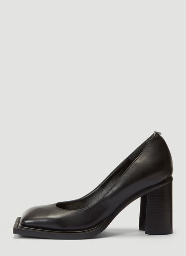 Ninamounah Square-Toe Heels Black nmo0242010