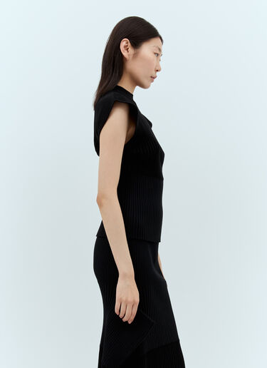 Sensu Knit Top Issey Miyake Sensu Knit Top Black ism0257010