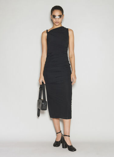 Helmut Lang Twist Dress Black hlm0254004