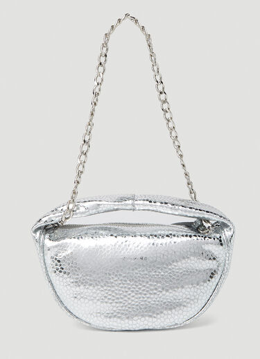 BY FAR Baby Cush Handbag Silver byf0251007