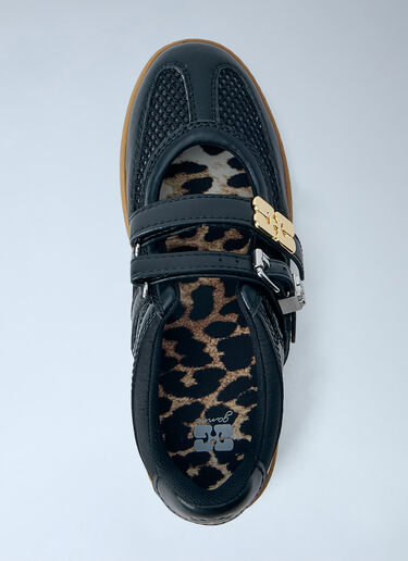 GANNI Sue Double Babies Sneakers Black gan0265056