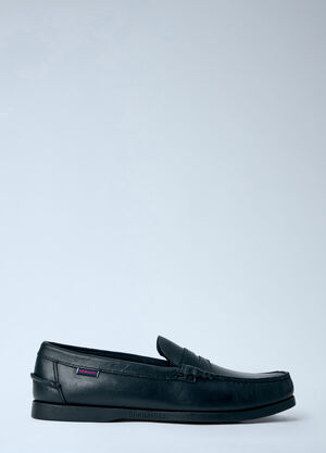 Sebago Dolphin Waxed Loafers Black seb0164002