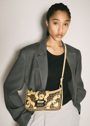 Balenciaga Essex Small Shoulder Bag Brown bal0258028