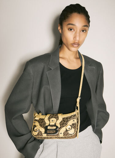 Balenciaga Essex Small Shoulder Bag Brown bal0258028