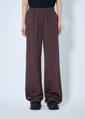 Moncler Elasticated Waist Lounge Trousers Brown mon0265103