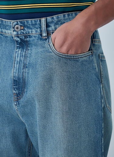 Miu Miu Wide-Leg Denim Jeans Blue miu0164012