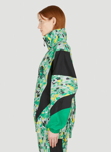 adidas by Stella McCartney Graphic Print Track Jacket Green asm0250001