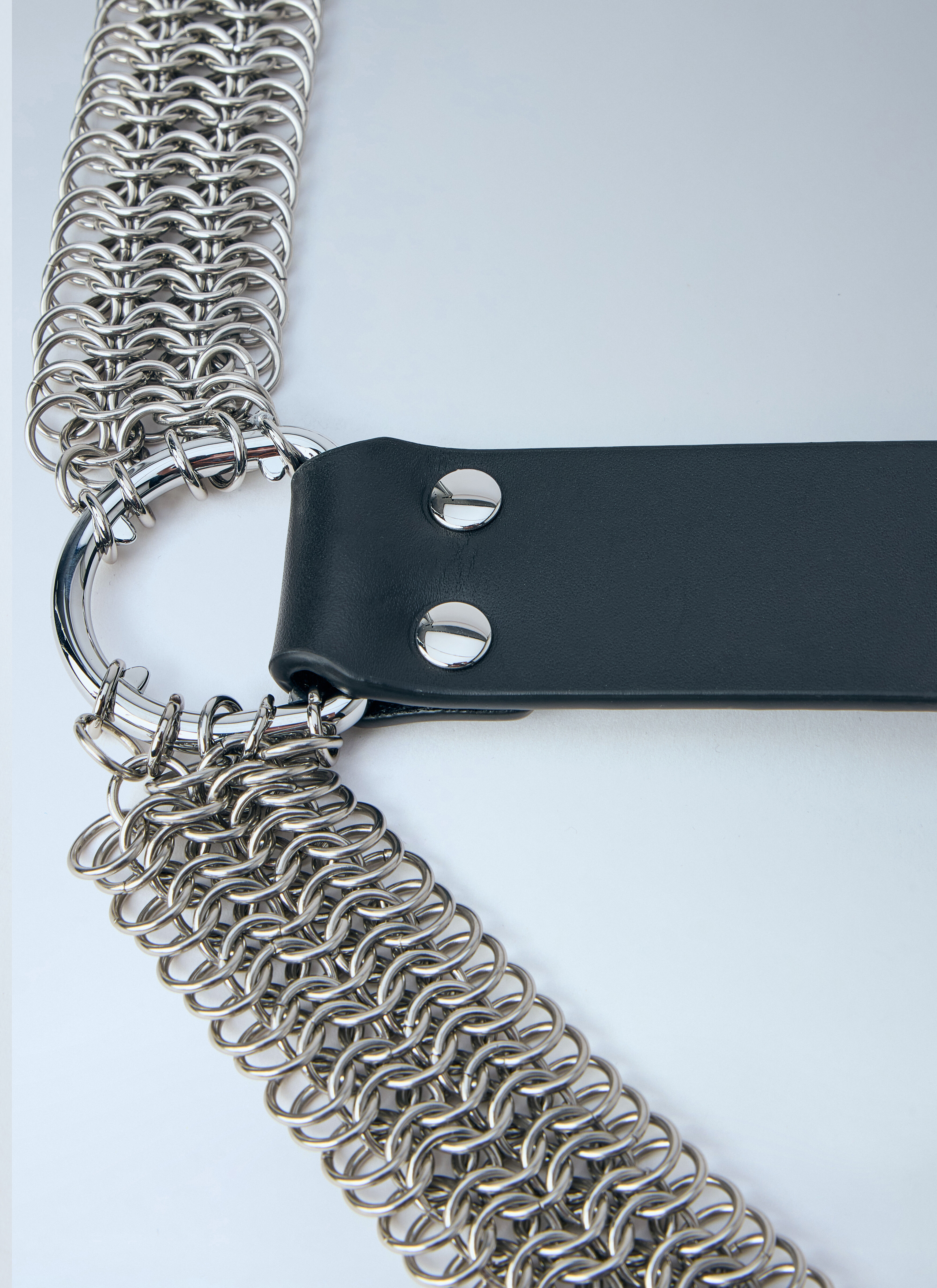 Vivienne Westwood Women's' Chain-Detail Leather Harness in Black