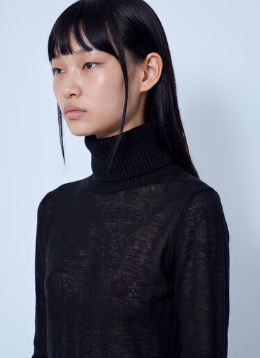 LN-CC® - Our Legacy: Inverse Turtleneck - Black Our Legacy Inverse Turtleneck Black our0265021