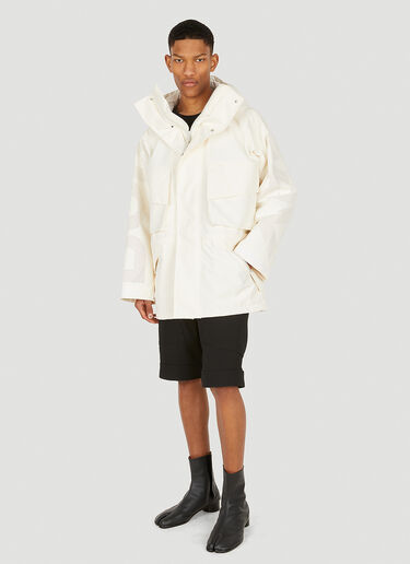Burberry Parkhurst Perforated Jacket Cream bur0148011