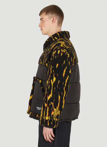 Ambush Teddy Jacquard Padded Jacket Black amb0149010