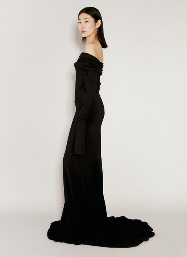 Entire Studios Bound Maxi Dress Black ent0256008