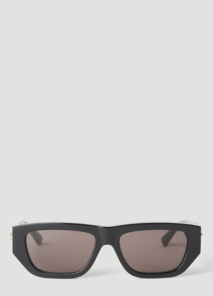 Balenciaga Rectangular Frame Sunglasses Grey bcs0356002