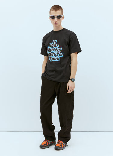 Patta Does It Matter What You Think T-Shirt Black pat0154025