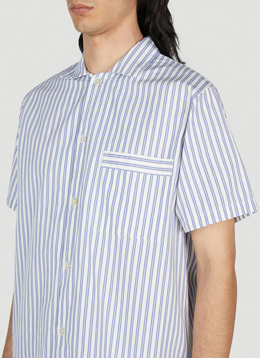 Tekla Skagen Stripes Shirt Blue tek0352001