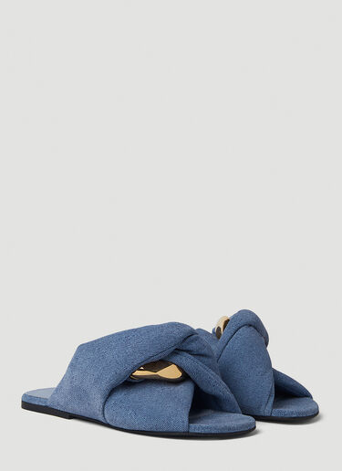 Chain Twist Sandals JW Anderson Chain Twist Sandals Blue jwa0251003