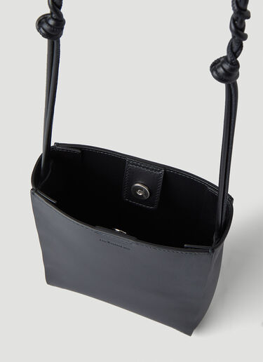 Jil Sander 铆钉 Tangled 小号斜挎包 黑 jil0147026