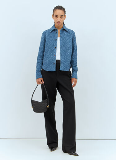 Bottega Veneta 미니 솔스티스 숄더백 블랙 bov0257061